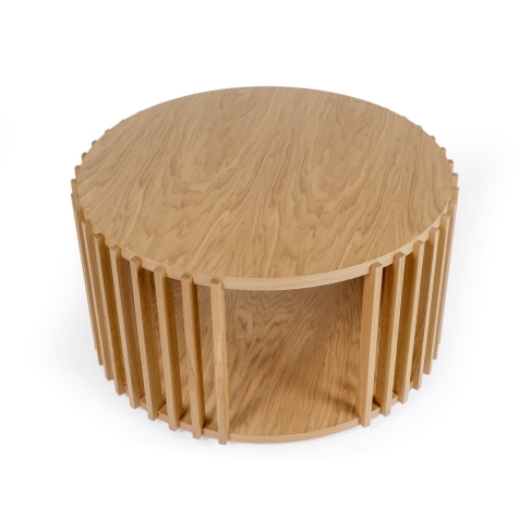 Woodman - Drum Coffee Table Oak