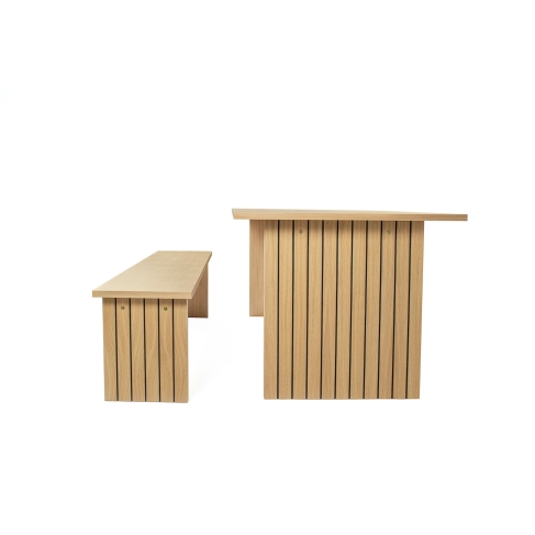 Woodman - Stripe bench