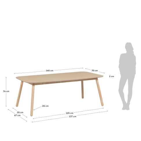 La Forma - Batilde table 140
