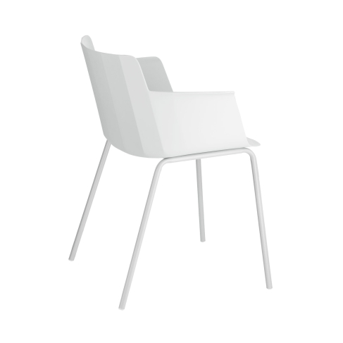 La Forma - Hannia grey chair with arms