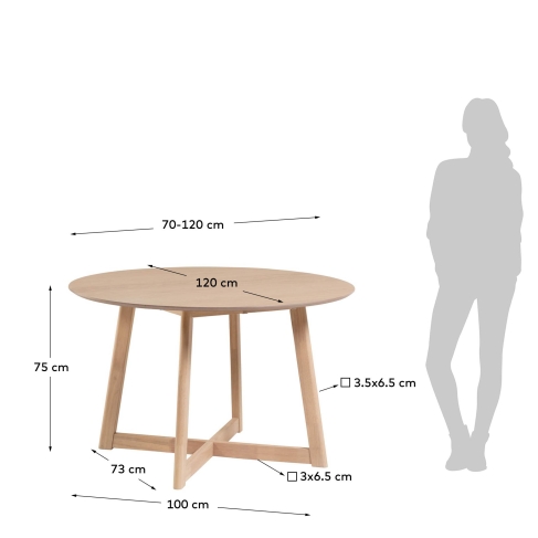 La Forma - Maryse Extendable table 70