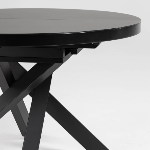 La Forma - Vashti extendable glass table Ø 120