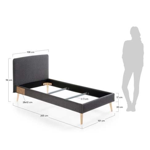 La Forma - Dyla bed 90 x 190