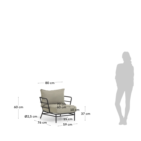 La Forma - Siena armchair