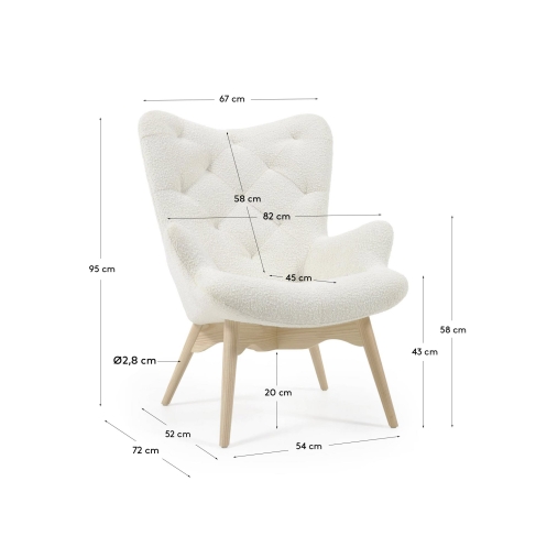 La Forma - Kody armchair