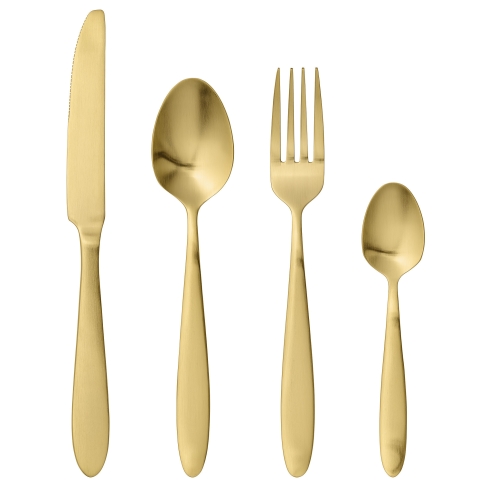 Bloomingville. - Frea cutlery - Gold