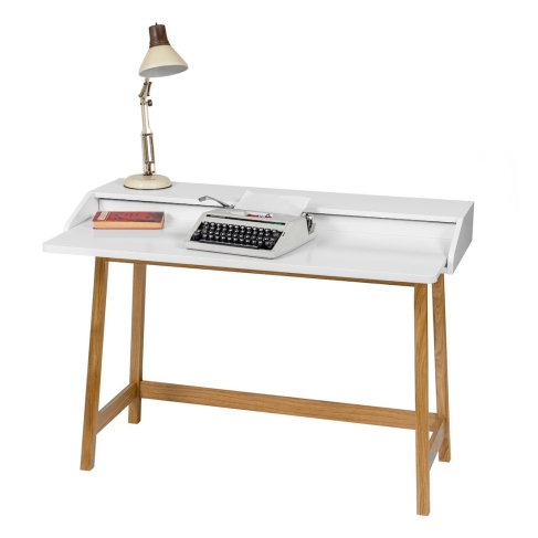 Woodman - St James Compact Desk White